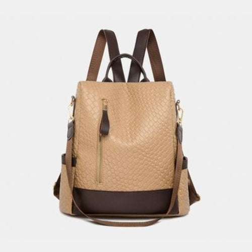 PU Leather Backpack