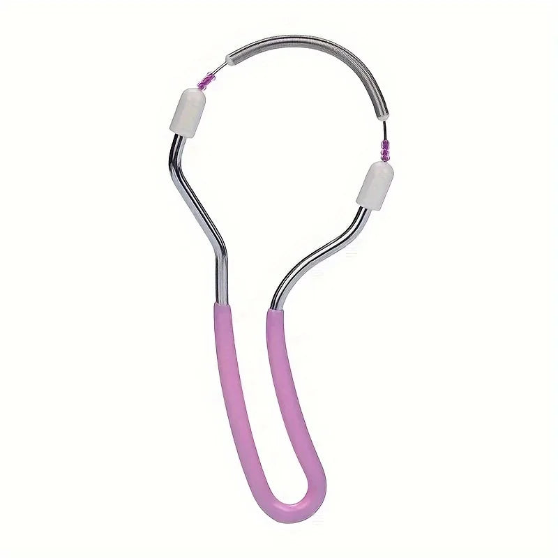 Facial Epilator for Women, Remove Unwanted Hair on Upper Lip, Chin, Face, Portable Handheld Spring Roller Epilator for Smooth Sk