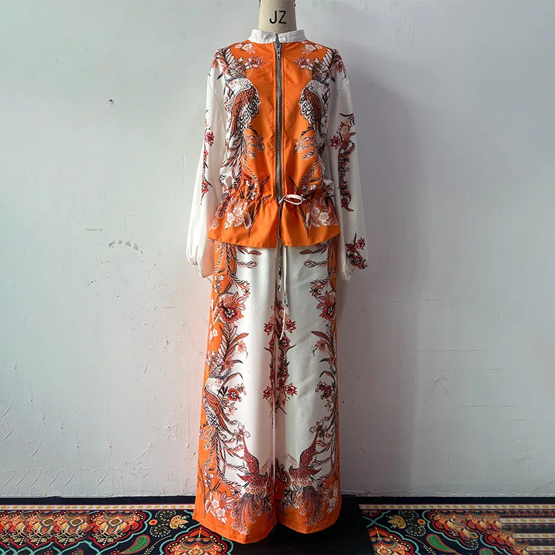 Women's Bohemian Style Two Piece Outfit