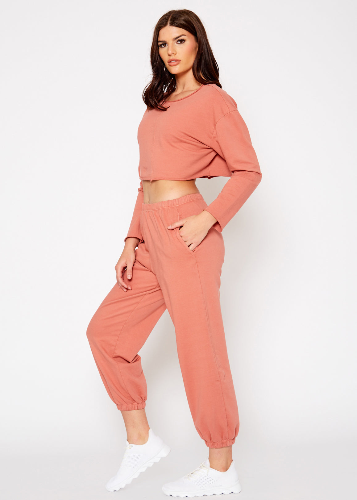 Cropped Terry Sweatshirt