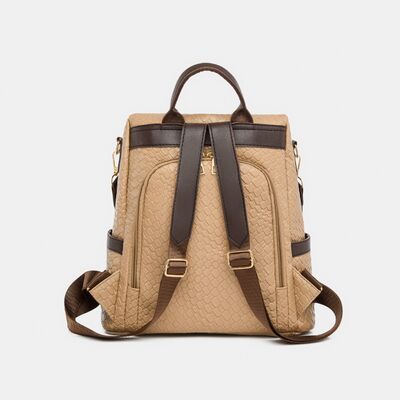 PU Leather Backpack