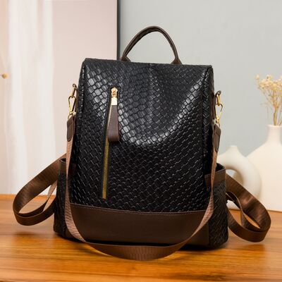 PU Leather Backpack