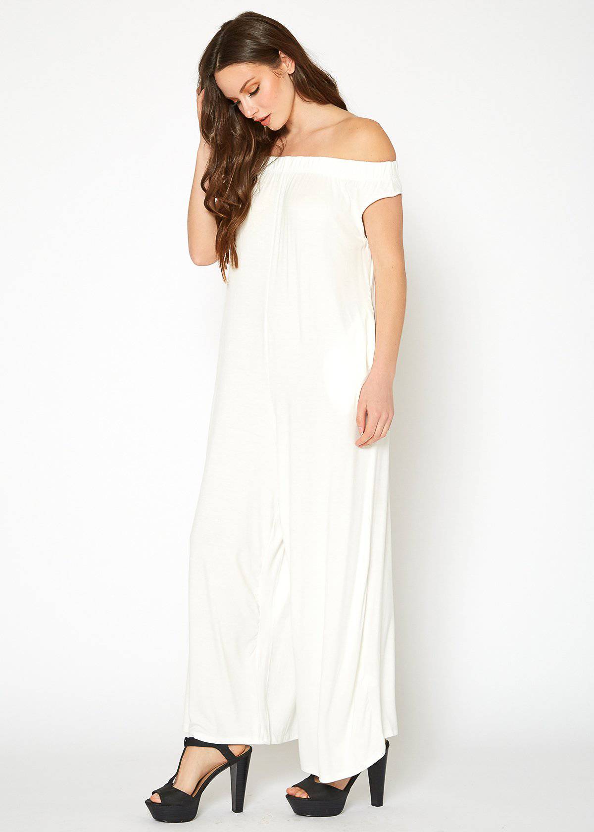 Women's Off Shoulder Jumpsuit