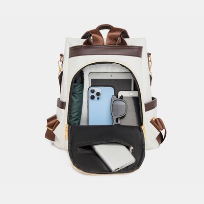 PU Leather Backpack
