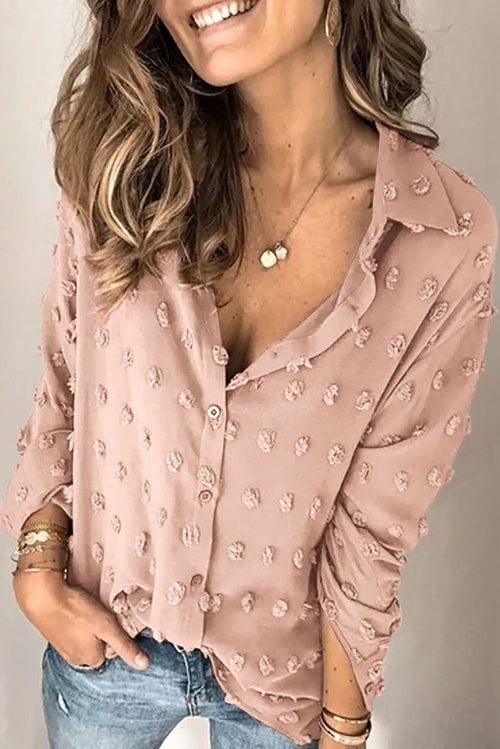 Long Sleeve Polka Dot Shirt