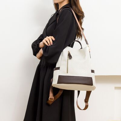 PU Leather Backpack