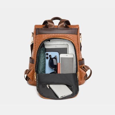 PU Leather Backpack
