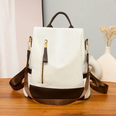 PU Leather Backpack