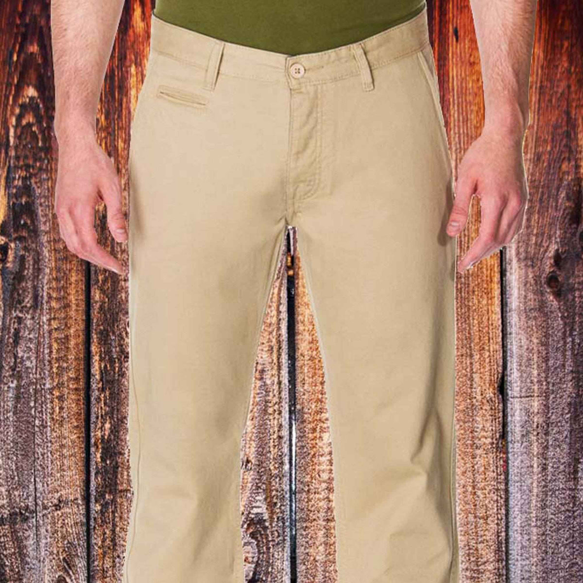 Men's Khaki Chino Pant