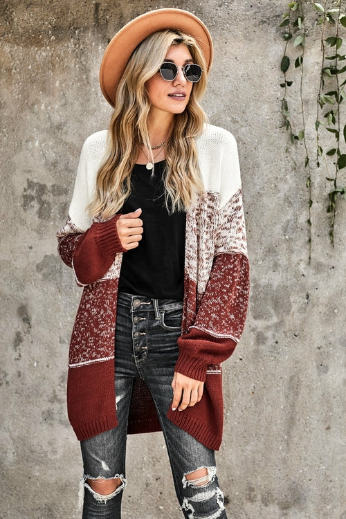 Chic Long Sleeve Cardigan