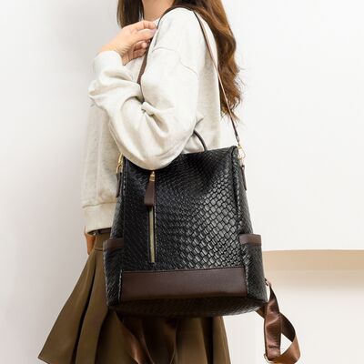 PU Leather Backpack