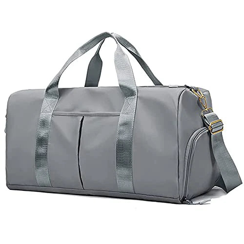 Personalized Duffel Bag Embroidered Sports Gym Bag Travel with Wet Dry Pockets & Shoe Compartment Gift For Groomsman,Bridesmaid