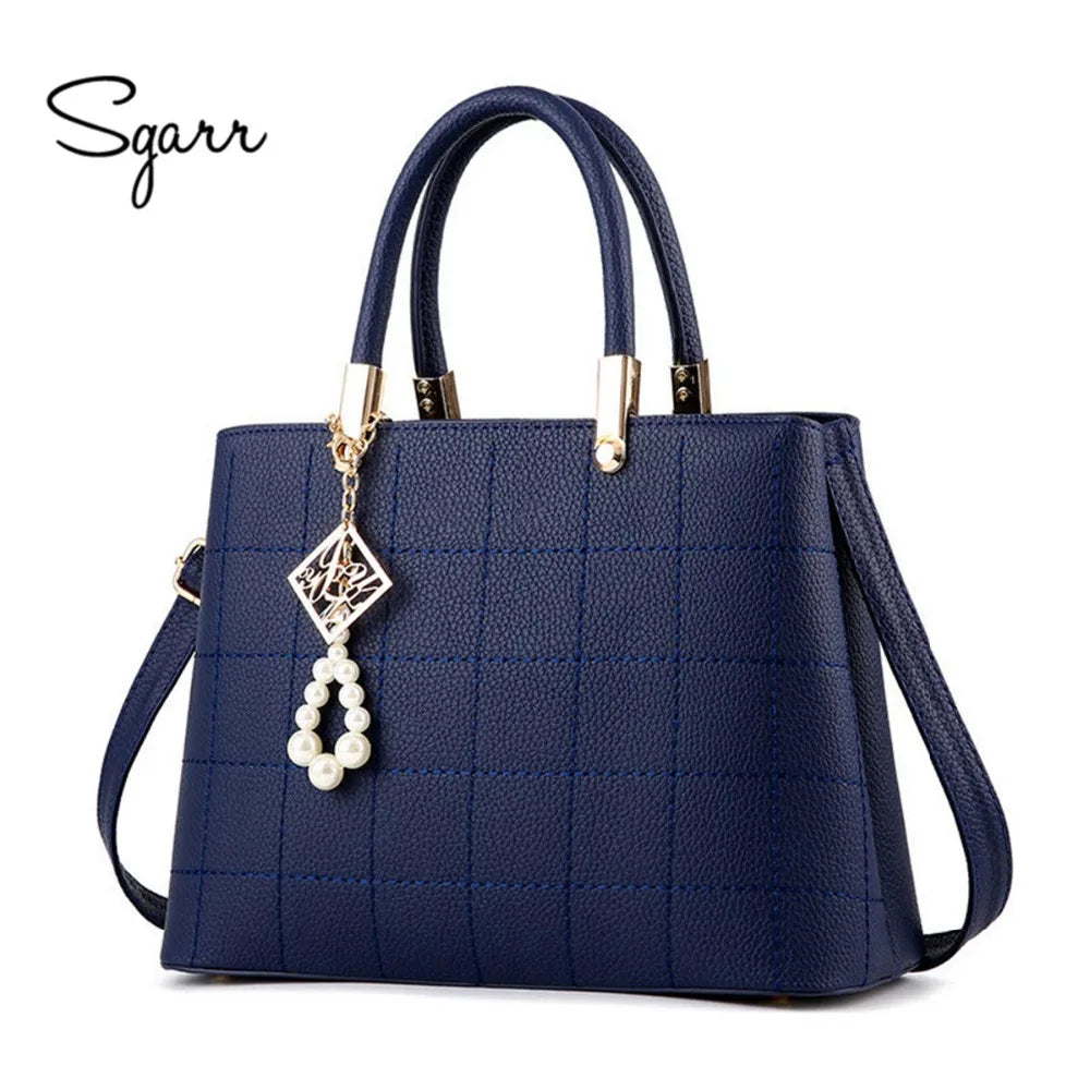 Women's Plaid Shoulder Bag
