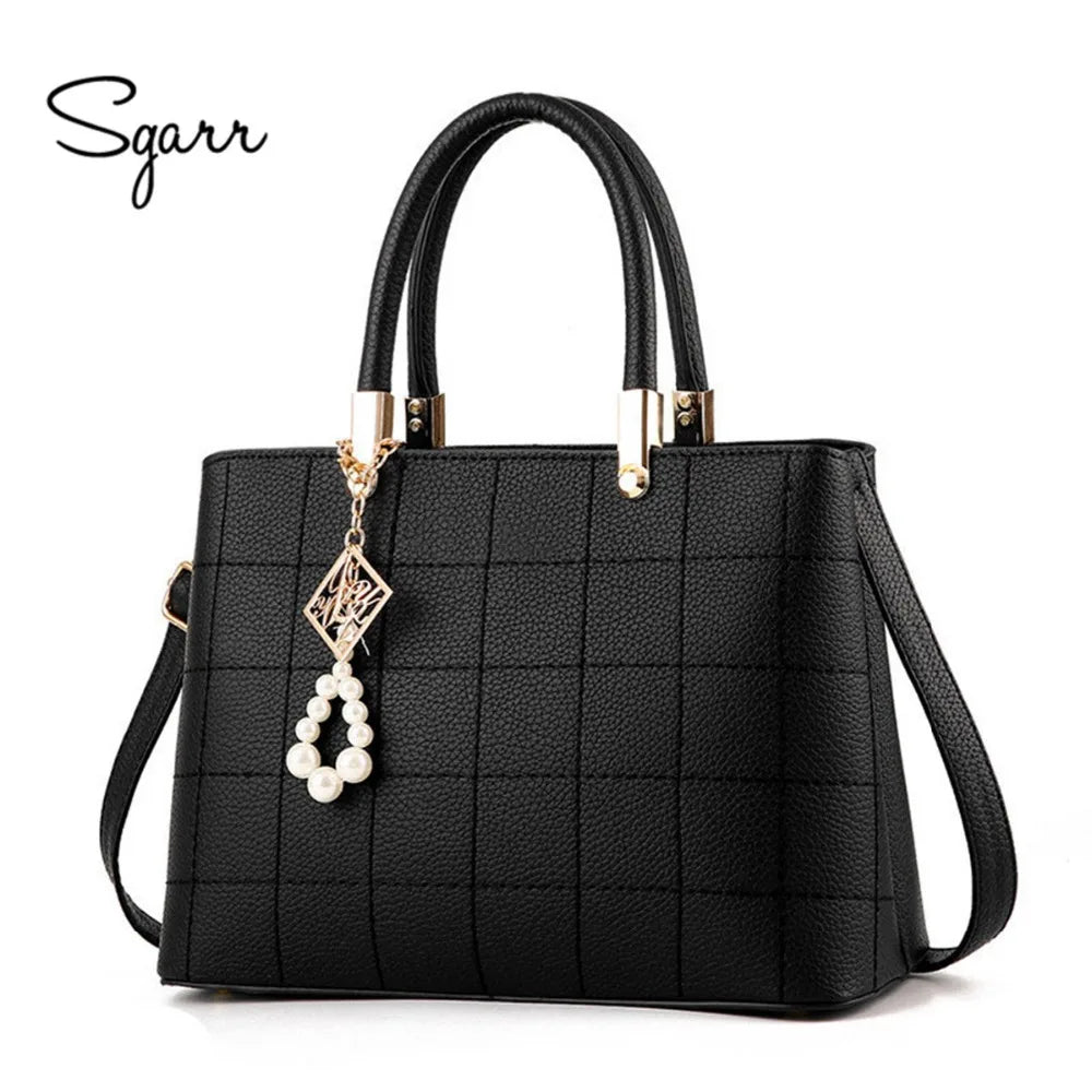 Women's Plaid Shoulder Bag