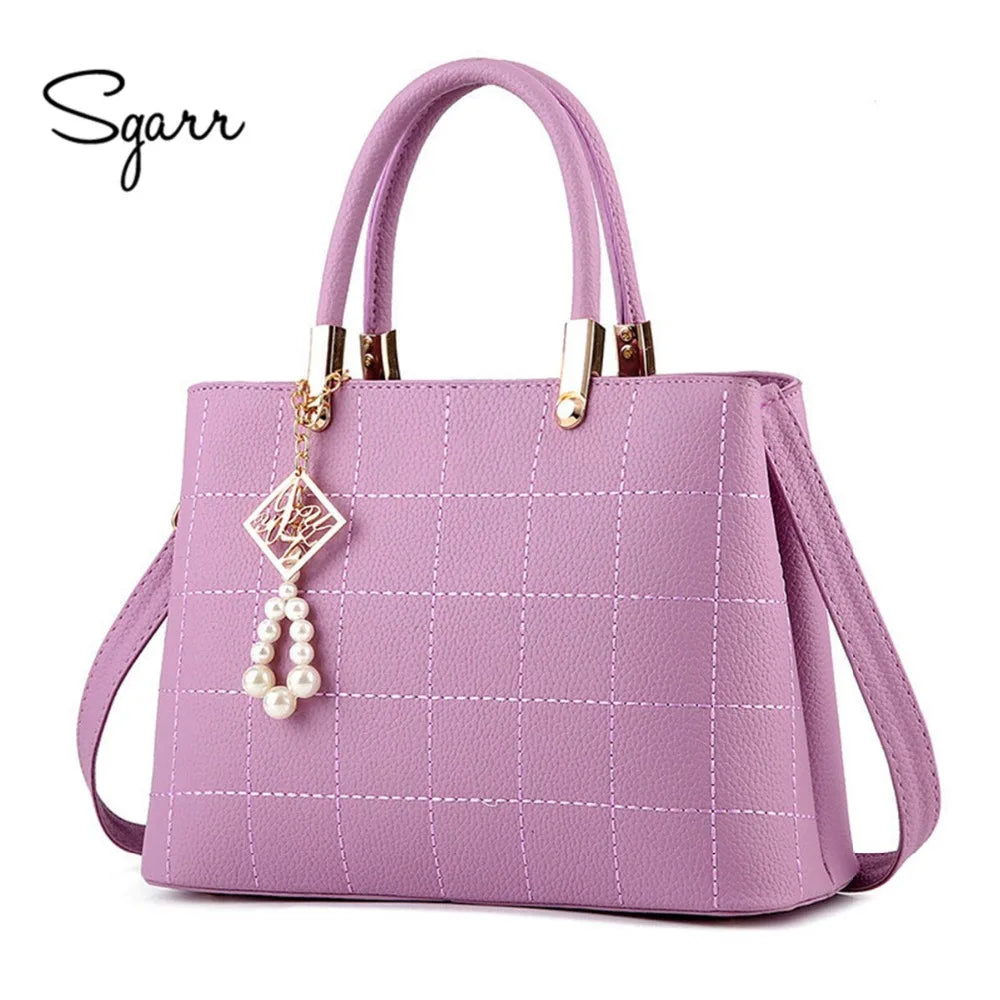 Women's Plaid Shoulder Bag