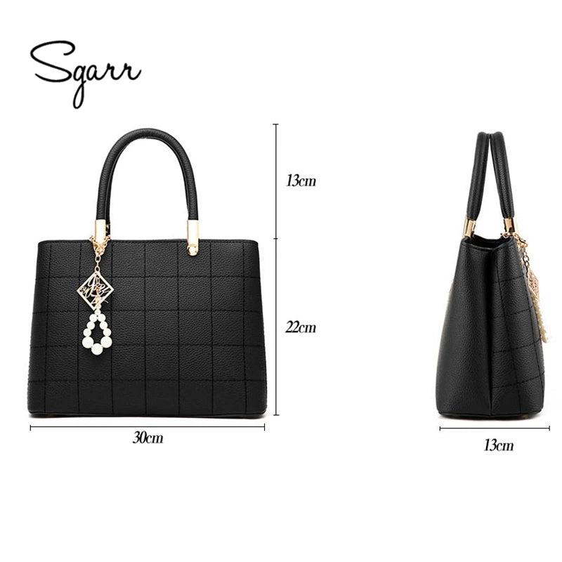 Women's Plaid Shoulder Bag