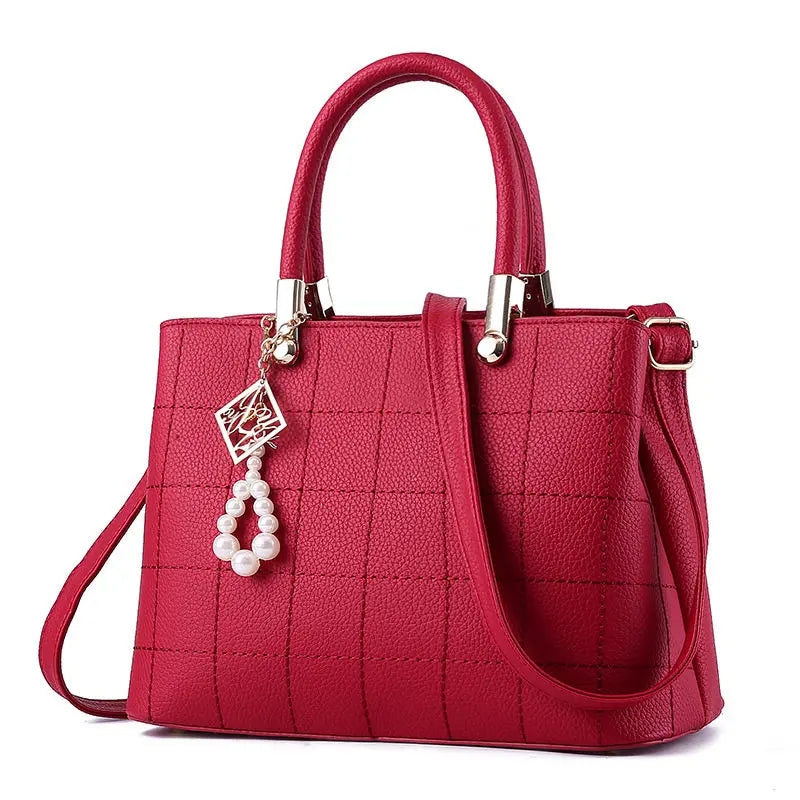 Women's Plaid Shoulder Bag