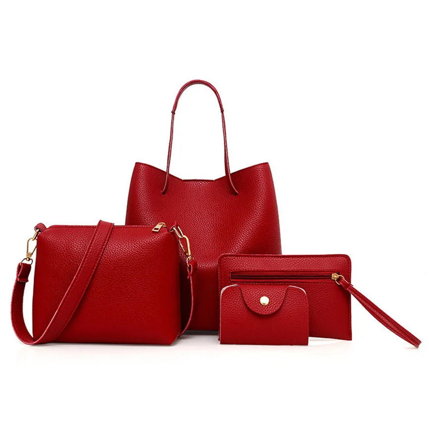 Customizable 3Pcs Women Bags