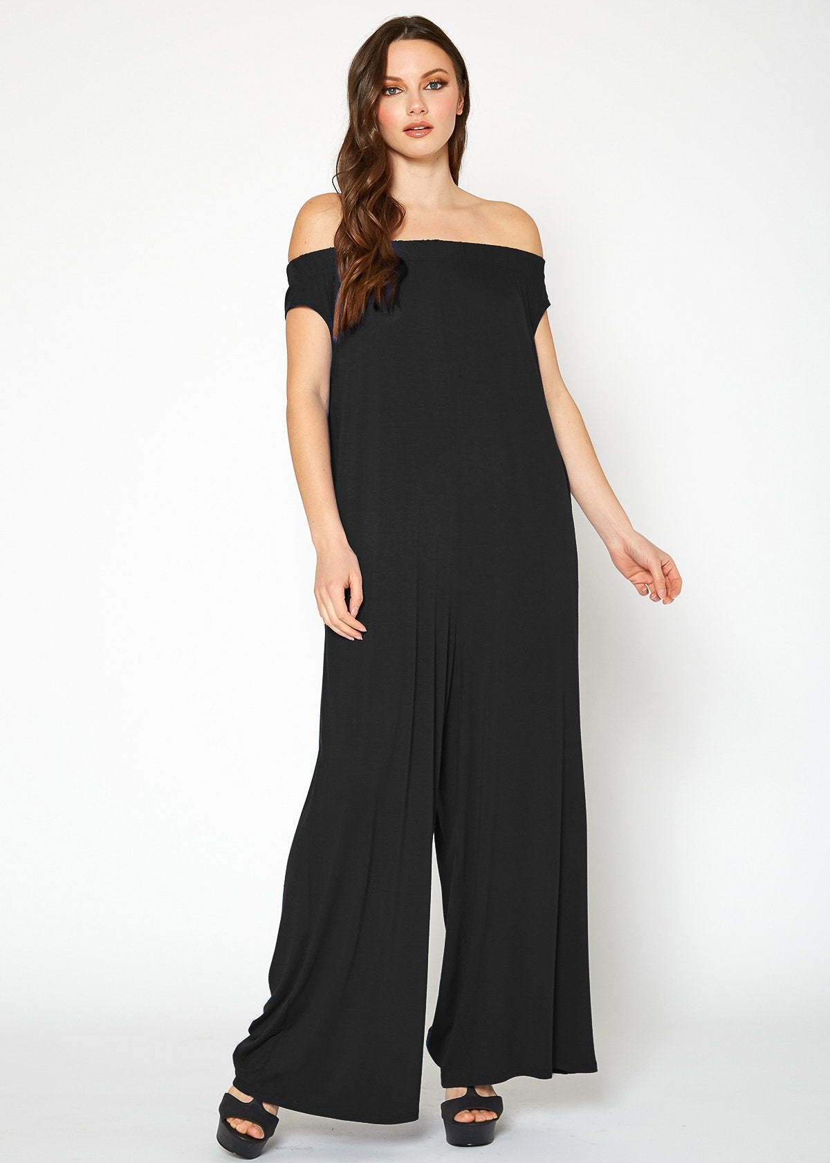 Women's Off Shoulder Jumpsuit