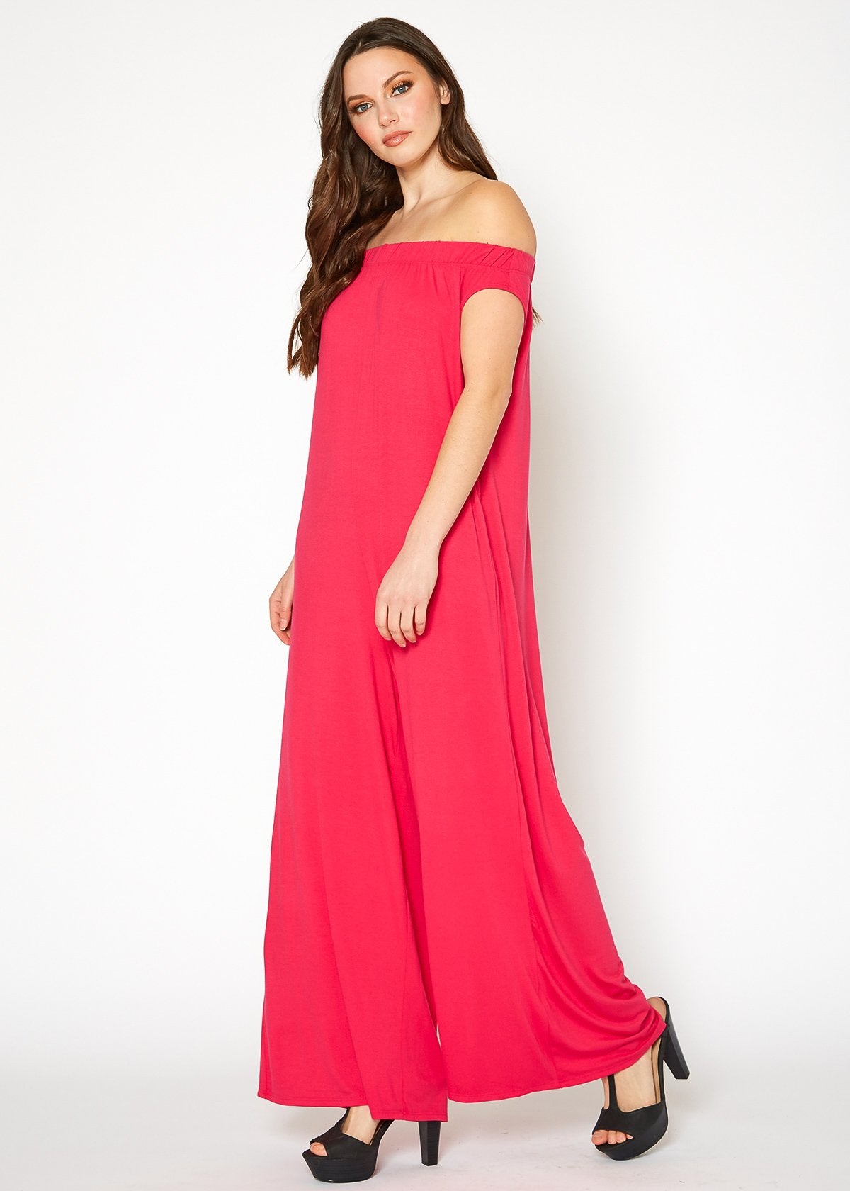 Women's Off Shoulder Jumpsuit