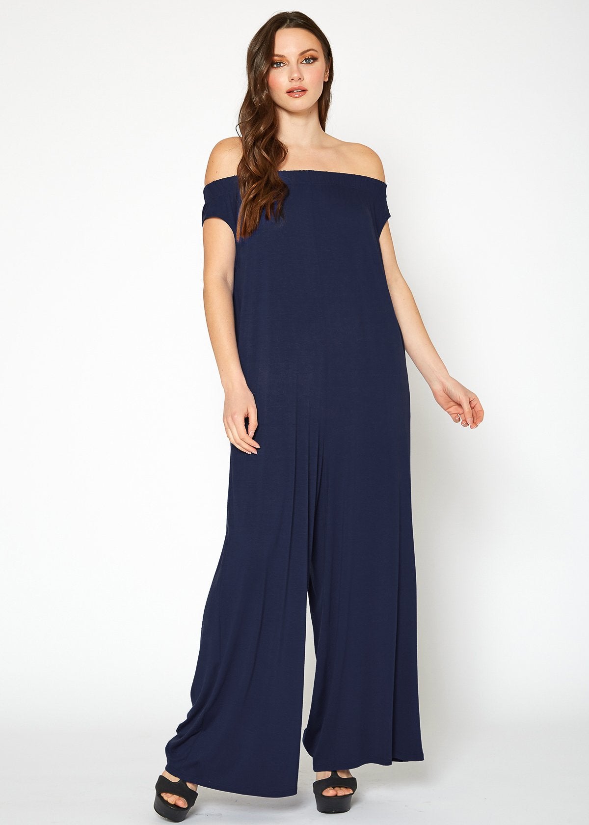 Women's Off Shoulder Jumpsuit