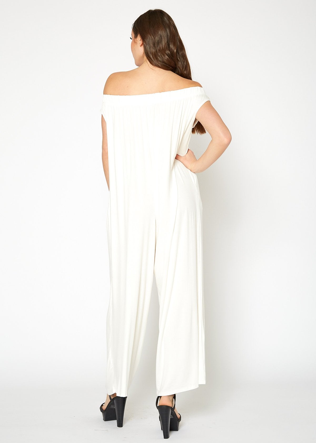 Women's Off Shoulder Jumpsuit