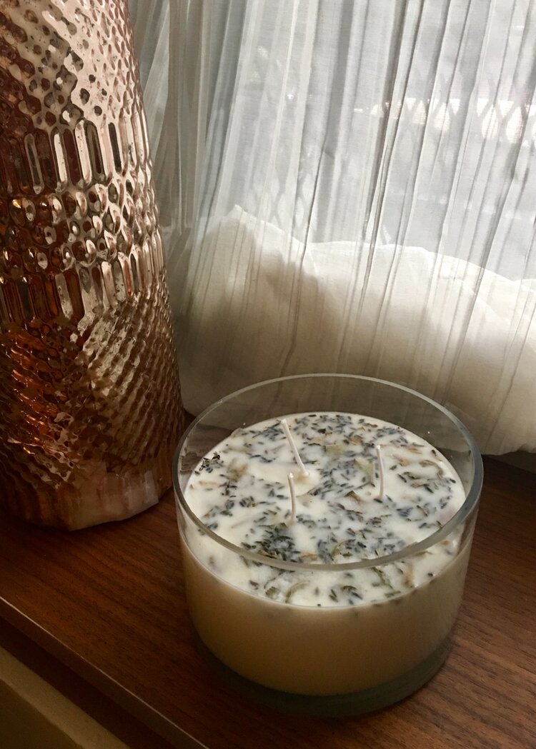 Sage Aromatherapy 3 Wick Large Soy Candle