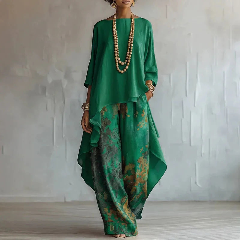Women's Elegant Bohemian Two-Piece Set
