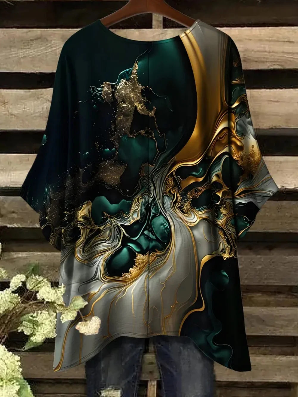 Women's Relaxed Bohemian Blouse