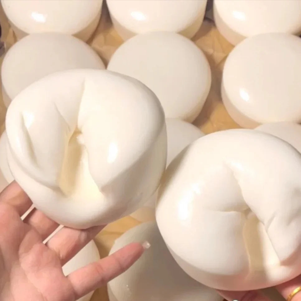 Squishy Yogurt Cake Bread Squeeze Toy Soft Stress Relief Slow Rising Sensory Fidget Toys for Kids and Adults Relaxing Gifts