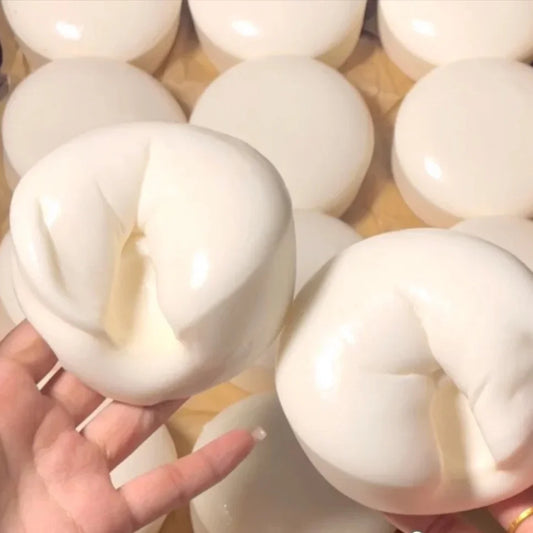Squishy Yogurt Cake Bread Squeeze Toy Soft Stress Relief Slow Rising Sensory Fidget Toys for Kids and Adults Relaxing Gifts