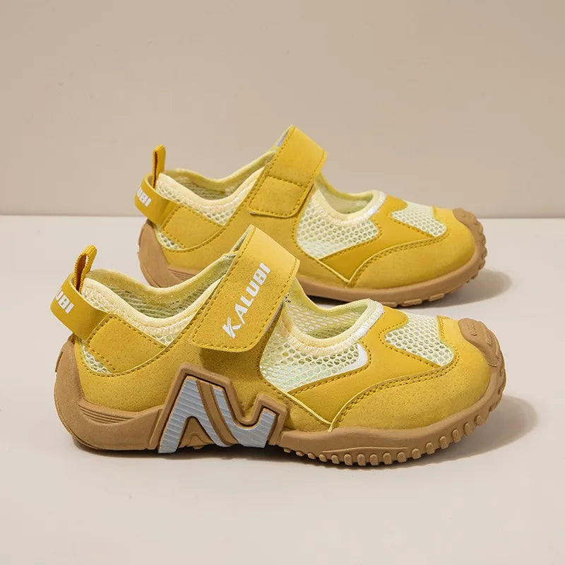 Summer 2026 Boys And Girls Casual Sports Shoes Breathable Outdoor Non-Slip Soft Soled Children's Shoes for Active Kids 26-37