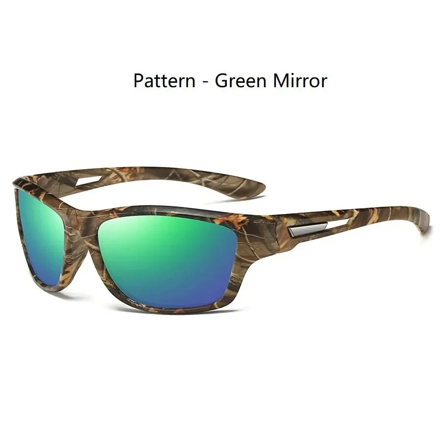 Fashion Camouflage Pattern Sports Sunglasses Men Women Sunglasses Cycling Climbing Skiing Eyewear Man