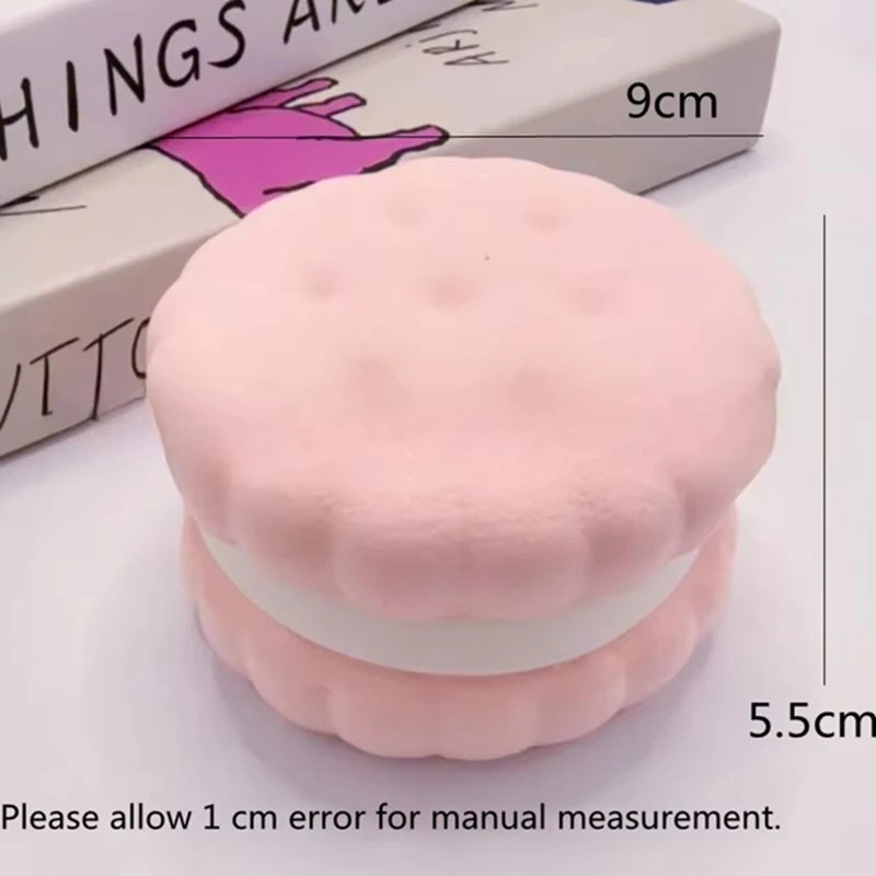 Squishy Simulated Cake Squeeze Toy Stress Relief Slow Rising Sensory Fidget Toys for Anxiety ADHD Autism Kids Adults
