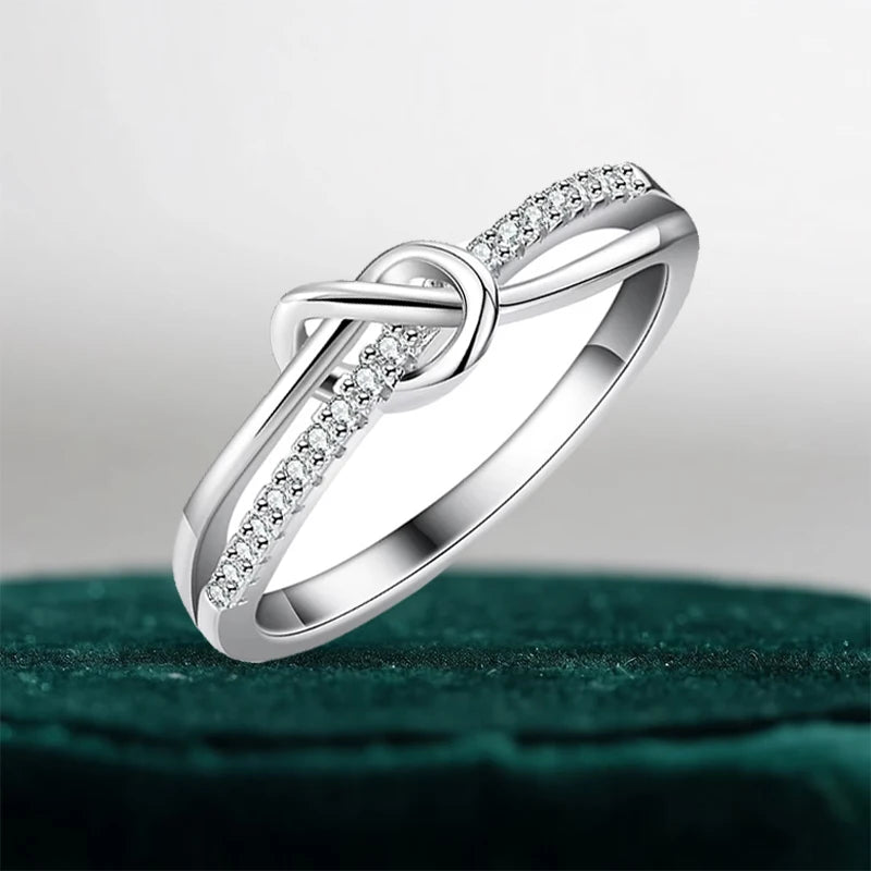 JoyceJelly Full Moissanite Ring 925 Sterling Silver 18K White Gold Plated Fine Jewelry For Women Bridal Bands Wedding Elegant