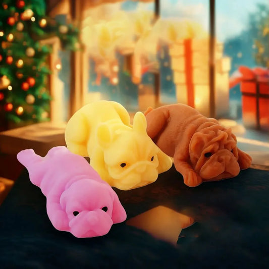 Squishy Dogs Anime Fidget Toys Puzzle Creative Simulation Decompression Toy Kawaii Dog Stress Reliever Toys Party Holiday Gifts