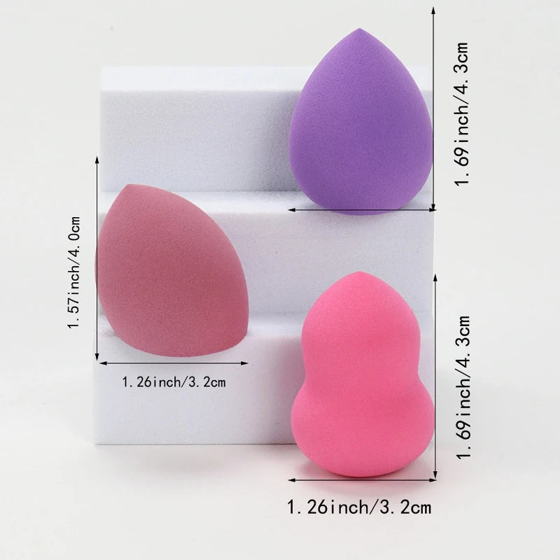 6/12/24/36/60 Pcs Beauty Eggs Set Seamless Smudging More Hygienic Prevents Bacteria Buildup Create A Flawless Makeup Look Beauty
