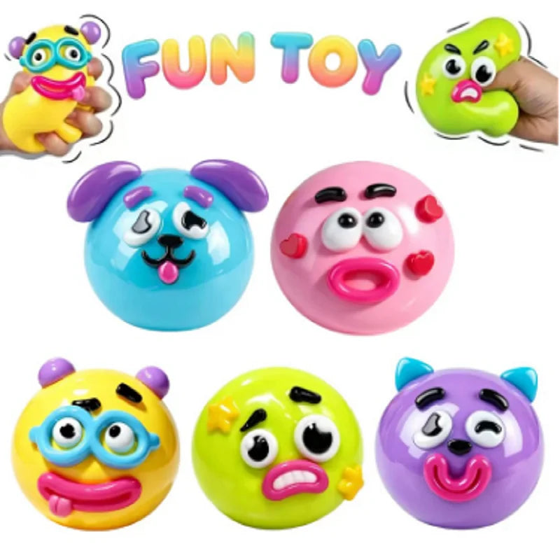 The new 2026 Smushers Squishy, Squishy exchanges dog face toys, slowly rises the foldable toys and relaxes the senses.