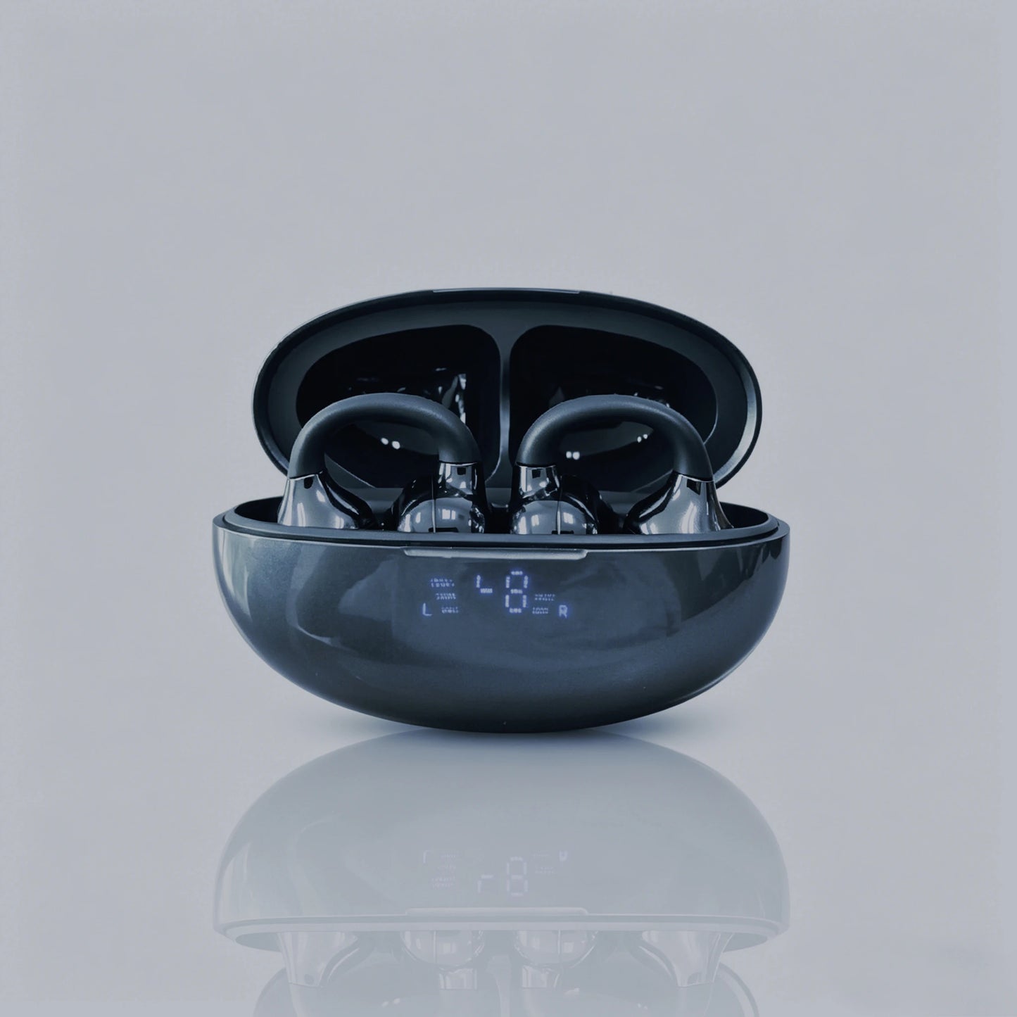 New Arrival Ear Clip-On Bluetooth Headphones Pain-Free Wear Powerful Noise Cancelling Long-Lasting Battery Built-in Mic