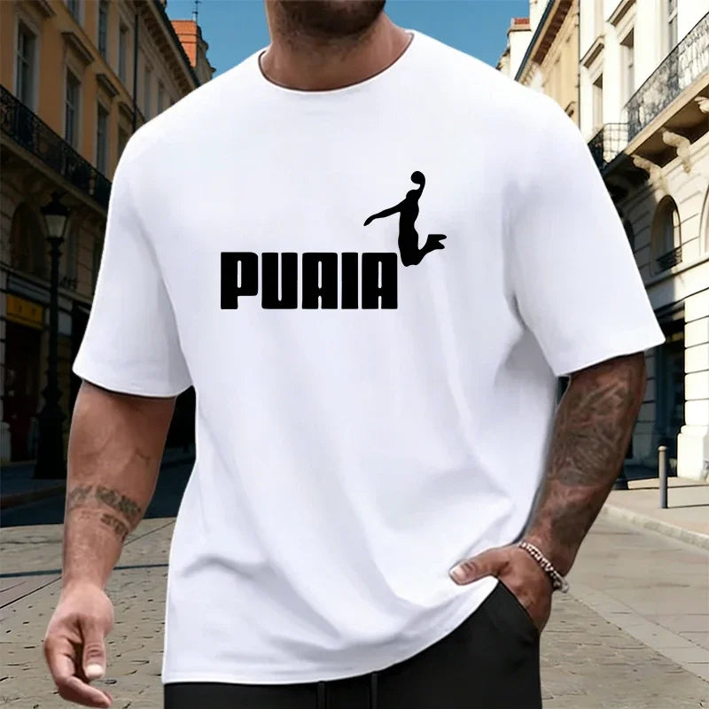 Summer Mens T-Shirt Tracksuit Casual Jogging Sportswear Outdoor Sports Adult Clothes Quality Street O Neck Short Sleeves Shorts