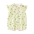 Baby summer clothes, thin newborn girl jumpsuit, full moon princess, hundred days, super cute and stylish summer clothes