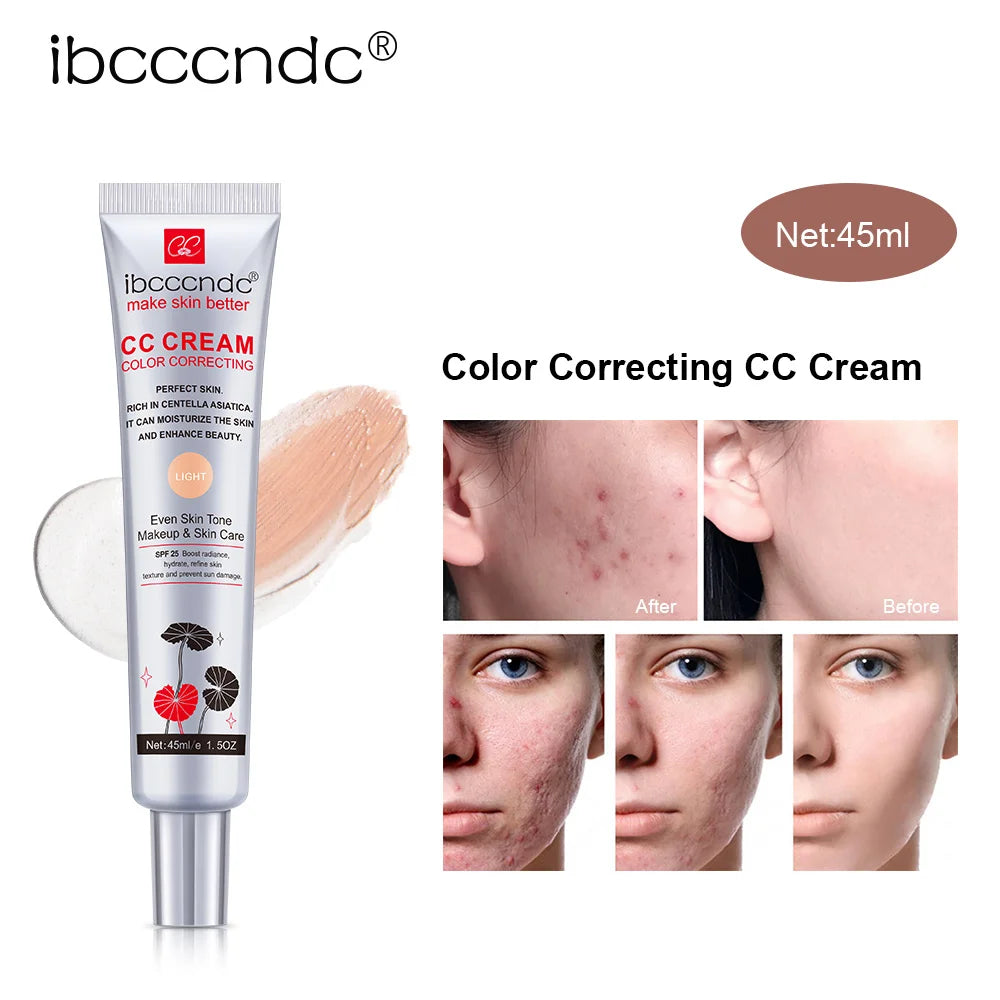 Female Makeup Base ErborianCC Cream Concealer Full Coverage Foundation Cream for Face Cosmetics Moisture Beauty Health
