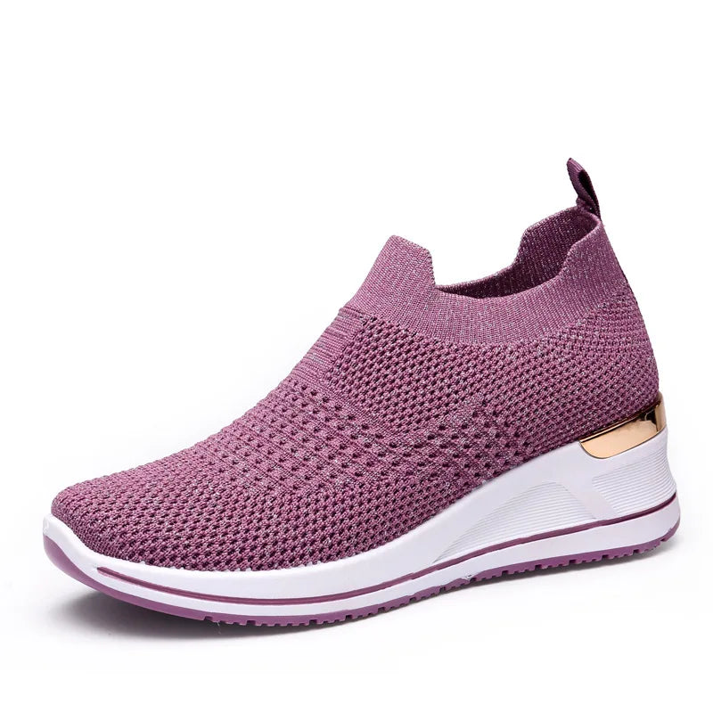 summer new women's shoes increase platform shoes Breathable comfortable casual shoes women's shoes