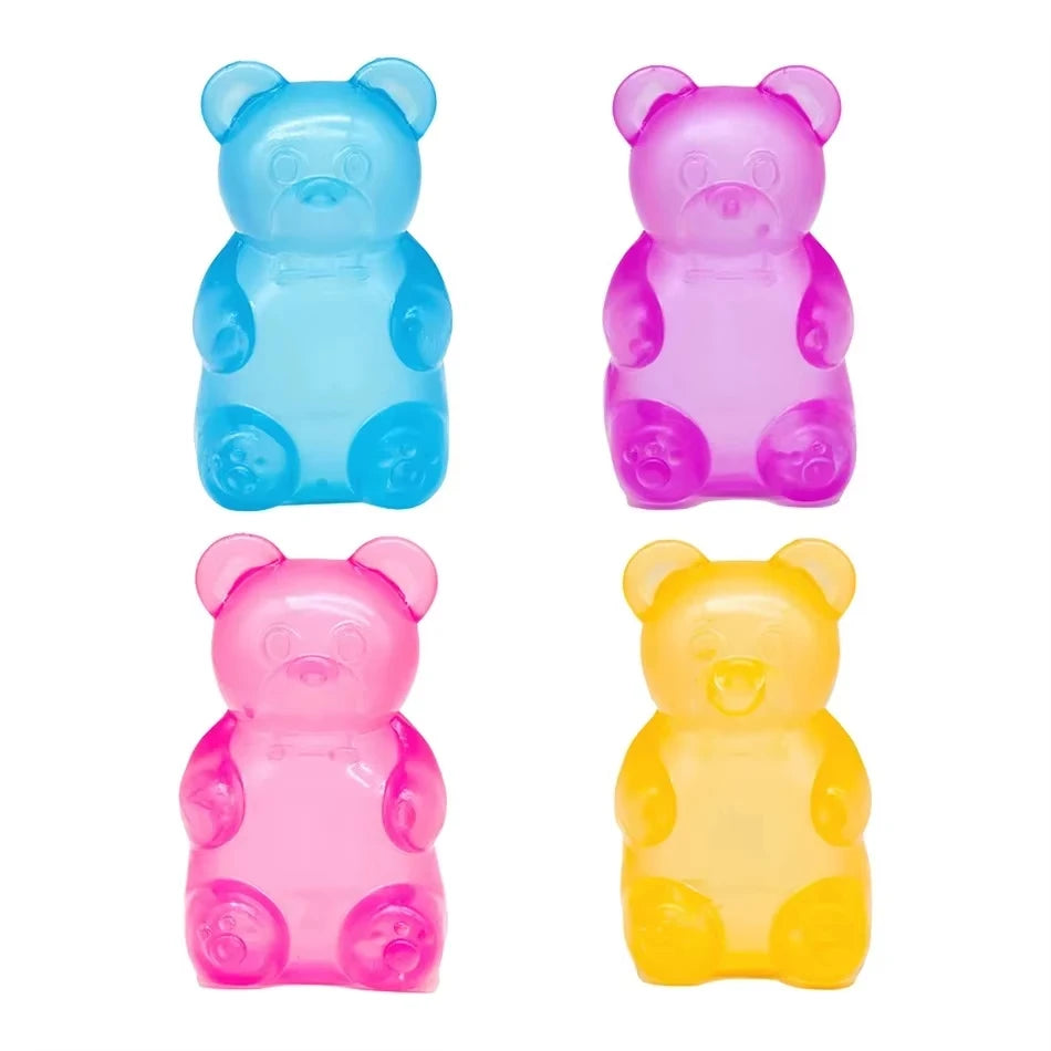 NeeDoh Squishy Toys Set – Pizza, Ice Cream, Gummy Bear, Jelly Squish & Cake Soft Sensory Stress Relief Fidget Toy