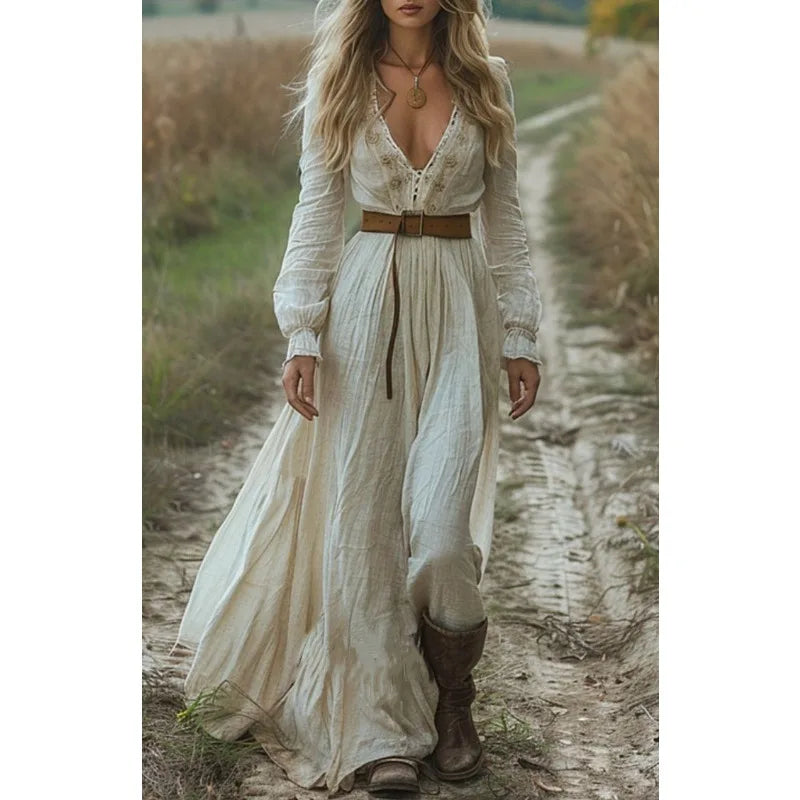 Women's Bohemian Vintage Dress