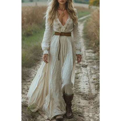 Women's Bohemian Vintage Dress