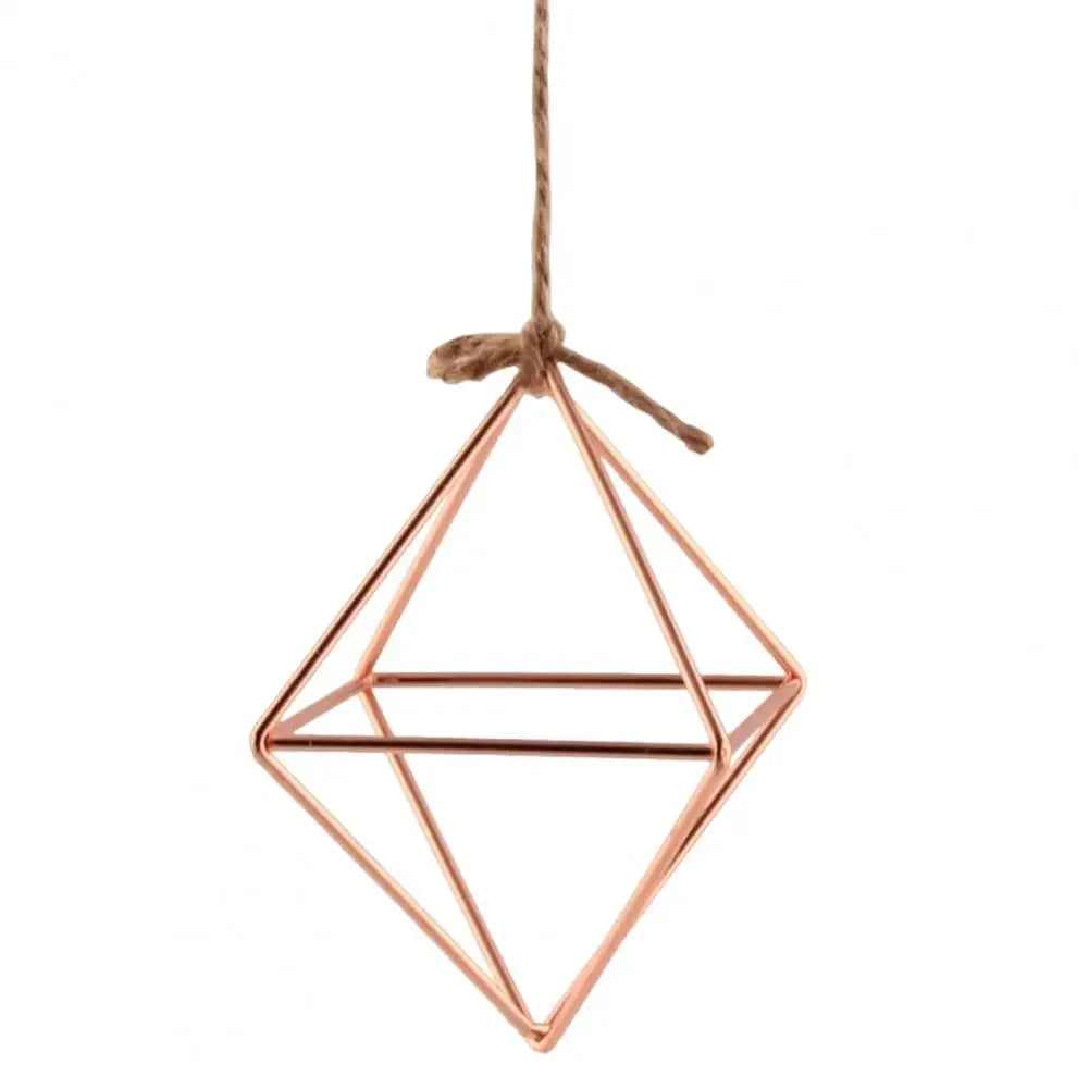 Wall-Mounted Modern Macrame Flower Hanger - Air Plant Stand, Ideal for Indoor, Garden & Courtyard Decoration