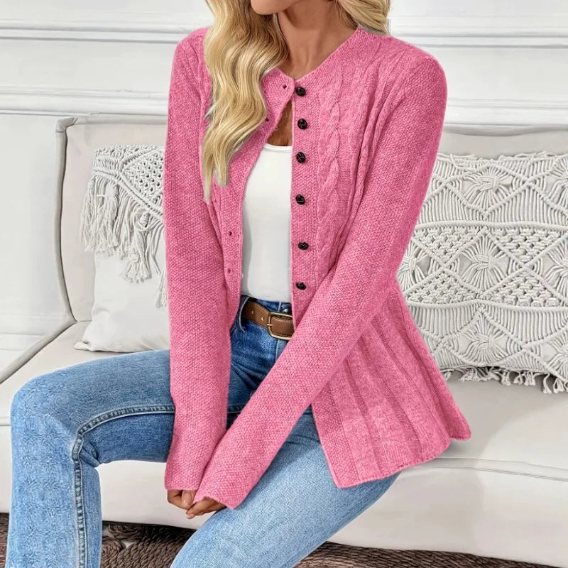 Women's Cable Knit Cardigan