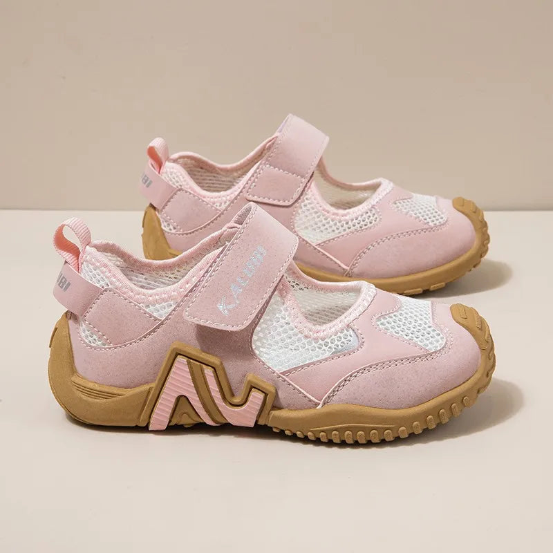 Summer 2026 Boys And Girls Casual Sports Shoes Breathable Outdoor Non-Slip Soft Soled Children's Shoes for Active Kids 26-37