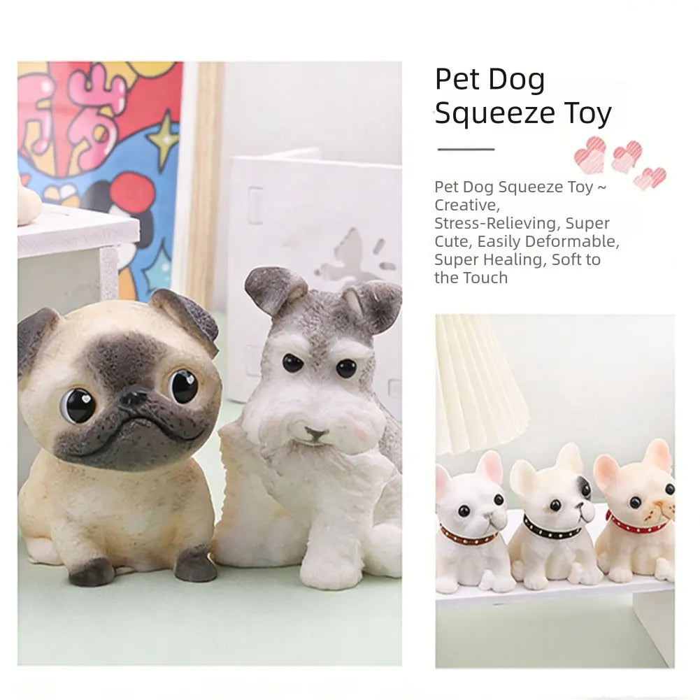 Pet Squishys Squeeze Toys Ultra-Soft Decompression Cute Fidgets Mini Hand-Made Adults Sensory Stress Toy Funny Hand Exercise